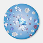 Aimant Galaxie de diamant 4 (Devant)