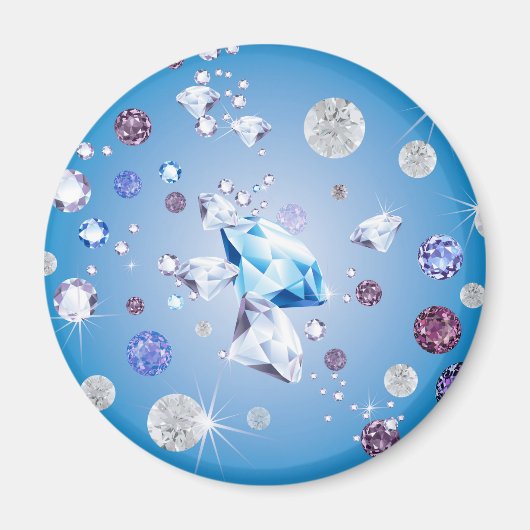 Aimant Galaxie de diamant 4 (Devant)