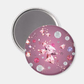 Aimant Galaxie de diamant 9 (Recto/Verso)