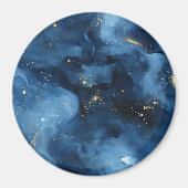 Aimant Galaxie du ciel bleu (Devant)