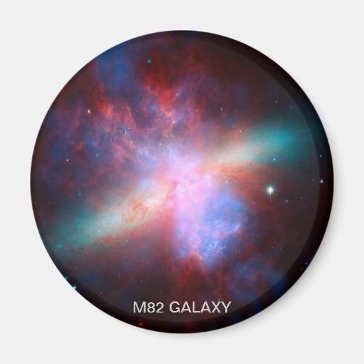 Aimant Galaxie M82 (Devant)
