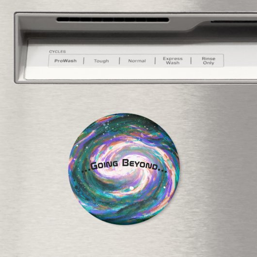 Aimant Galaxie spirale dans l'espace (In Situ (Lave-vaisselle))