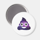 Aimant Galaxy Poo Emoji (Recto/Verso)