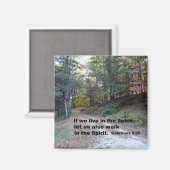 Aimant Galeries 5:25 Si nous vivons dans l'Esprit... (Recto/Verso)