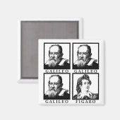 Aimant Galileo Figaro BW (Recto/Verso)