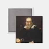 Aimant Galileo Galilei : Père de la science et de l'astro (Recto/Verso)