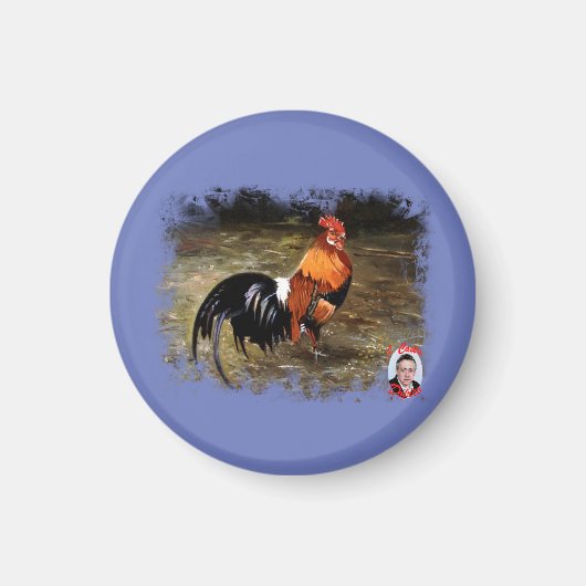 Aimant Gallo/Galo/Rooster (Devant)