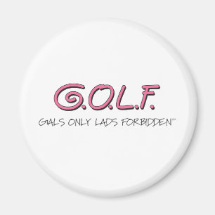 Aimant GALLONS SEULEMENT De JEUNES HOMMES INTERDITS