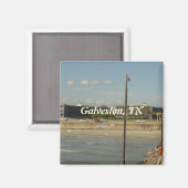 Aimant Galveston Island, Texas (Recto/Verso)
