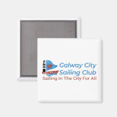 Aimant Galway City Sailing Club (Recto/Verso)