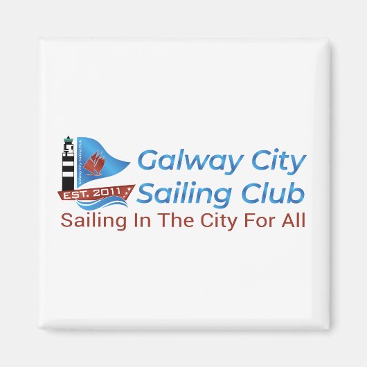 Aimant Galway City Sailing Club (Devant)