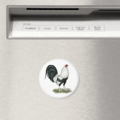 Aimant Gamecock argenté (In Situ (Lave-vaisselle))