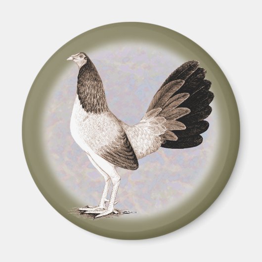 Aimant Gamecock : Hennie (Devant)