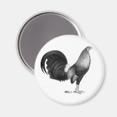 Aimant Gamecock Red Hatch (Recto/Verso)