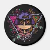 Aimant Gamer Boy (Devant)