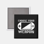 Aimant Gamer , Boys Men Women Video Gaming Is My Therapy  (Recto/Verso)