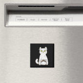 Aimant Gamer Cat Video Game Controller Cute Gaming Geek G (In Situ (Lave-vaisselle))