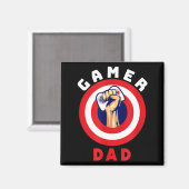Aimant Gamer Dad Funny Gaming Quotes Cool Fathers Gift  (Recto/Verso)