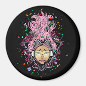 Aimant Gamer fille (Devant)