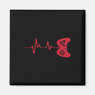 Aimant Gamer Heartbeat contrôleur de jeu Jeux Garçons Enf