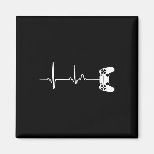 Aimant Gamer Heartbeat Pour Les Joueurs De Jeux Vidéo