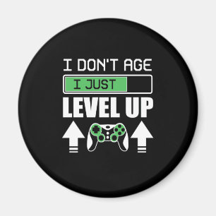 Aimant Gamer ne vieillit pas Je viens juste de monter