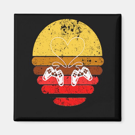 Aimant Gamers Valentine Valentines Day For Gamers 1  (Devant)