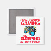 Aimant Gaming And Sleeng Gamer Valentines Day Boys Kids  (Recto/Verso)