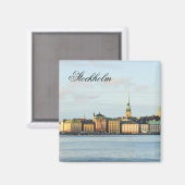 Aimant Gamla Stan à Stockholm, Suède (Recto/Verso)