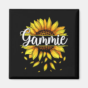 Aimant Gammie pour femmes avec graphique floral tournesol