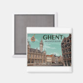 Aimant Gand - Korenmarkt (Recto/Verso)