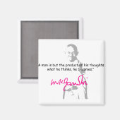 Aimant gandhi 2 (Recto/Verso)