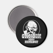 Aimant Gandhi est mon garçon (Recto/Verso)