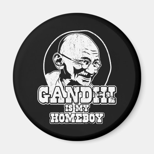 Aimant Gandhi est mon garçon (Devant)