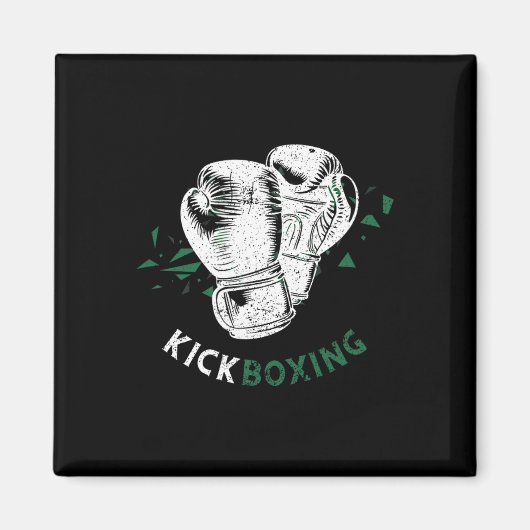 Aimant Gants de boxe Kickboxing (Devant)