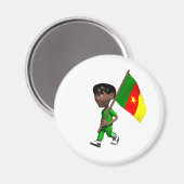 Aimant Garçon camerounais (Recto/Verso)