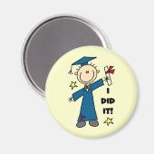 Aimant Garçon diplômé (Recto/Verso)