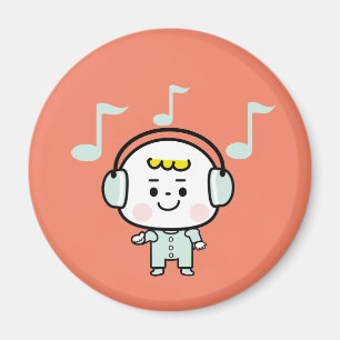 Aimant garçon musical