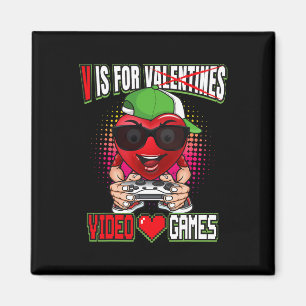 Aimant Garçons Ados Valentines Jour V Est Pour Jeux Vidéo