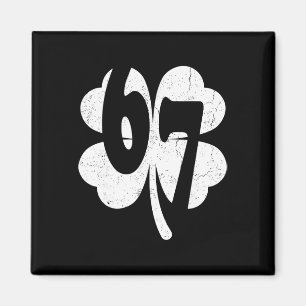 Aimant Garçons St Patricks Day 6 7 Six Sept 67 Enfants Fi