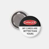 Aimant Garde-carte de danger (Recto/Verso)