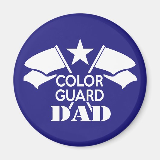 Aimant Garde couleur papa (Devant)