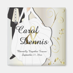 Aimant Garde de jour de mariage pour ce jour spécial