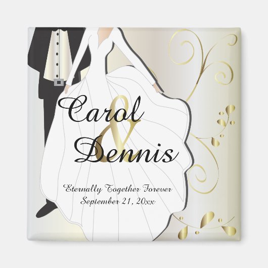 Aimant Garde de jour de mariage pour ce jour spécial (Devant)