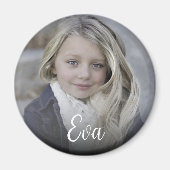 Aimant Garde de photos et de textes personnalisés (Devant)