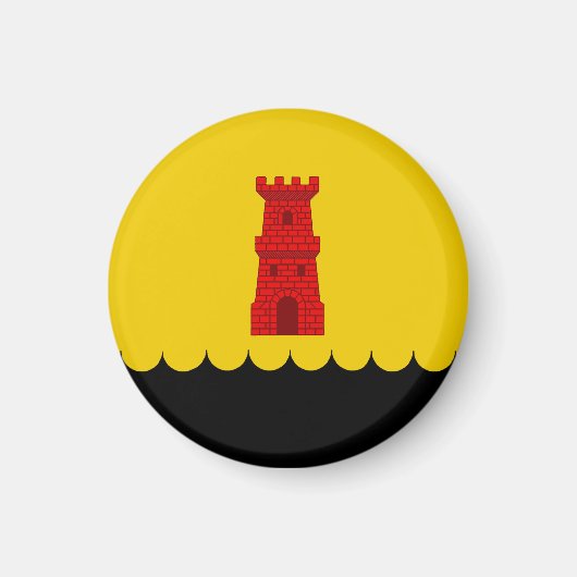 Aimant Garde d'eau noire SCA (Devant)