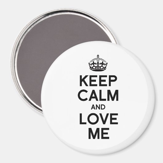 AIMANT GARDE LE CALME ET AIME-MOI (Recto/Verso)