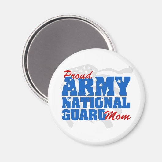 Aimant Garde nationale de l'armée (Recto/Verso)