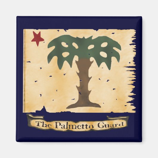 Aimant Garde Palmetto (Devant)