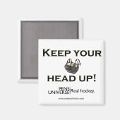 Aimant Garde ta tête (Recto/Verso)